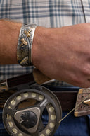 Bracelet 1827 Jumping Trout With Gold Flies