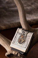 San Jacinto 1891 Tri-Gold Quail Money Clip