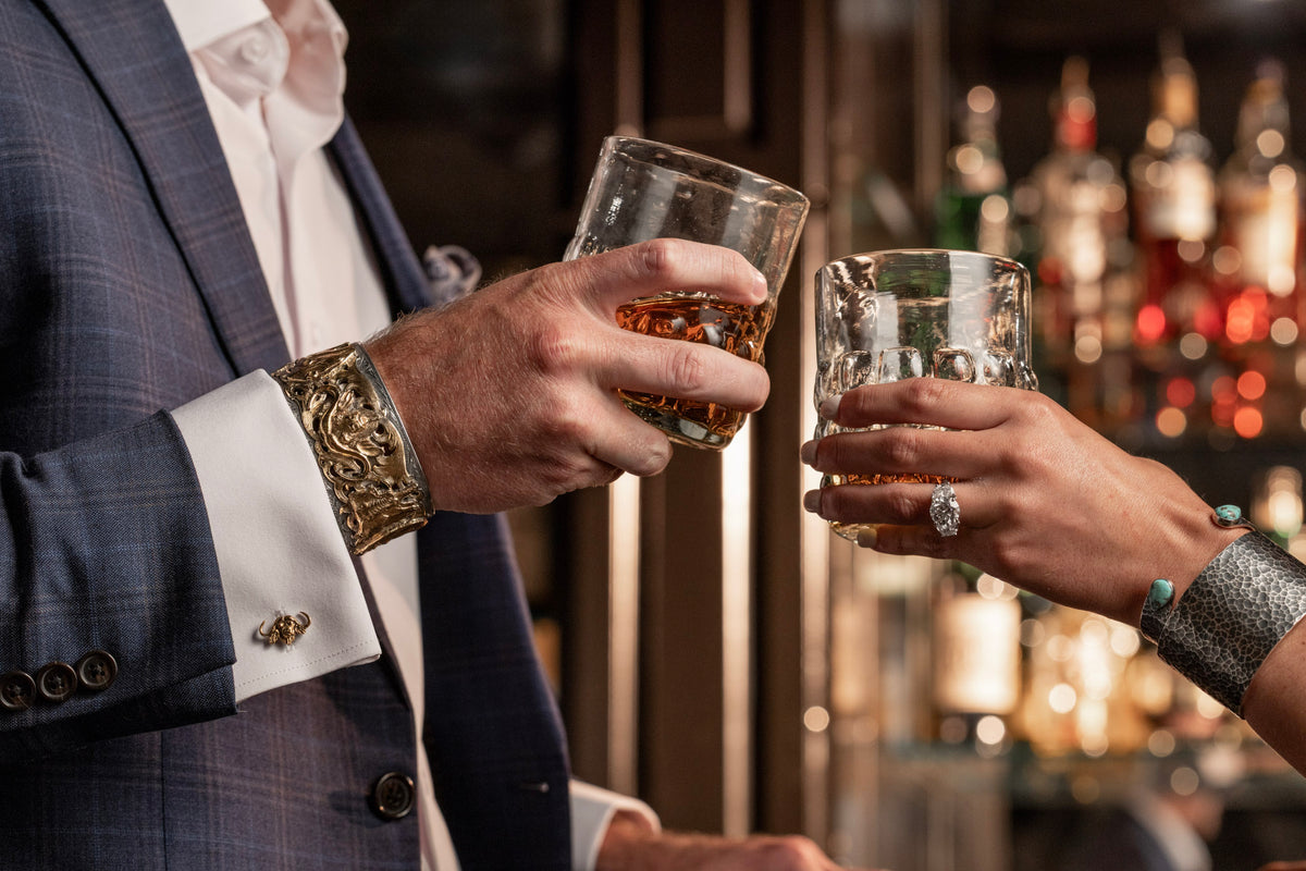 Bracelet 1426 Sterling Hammered Cuff