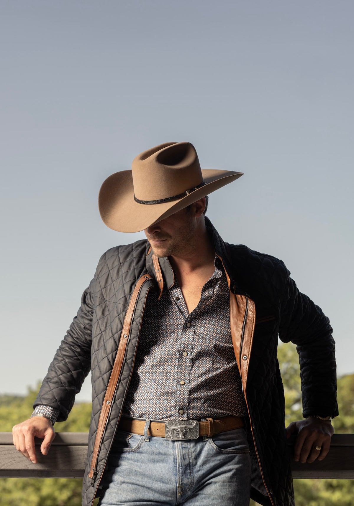 Kenedy 1819 Sterling Silver Longhorn Trophy Buckle