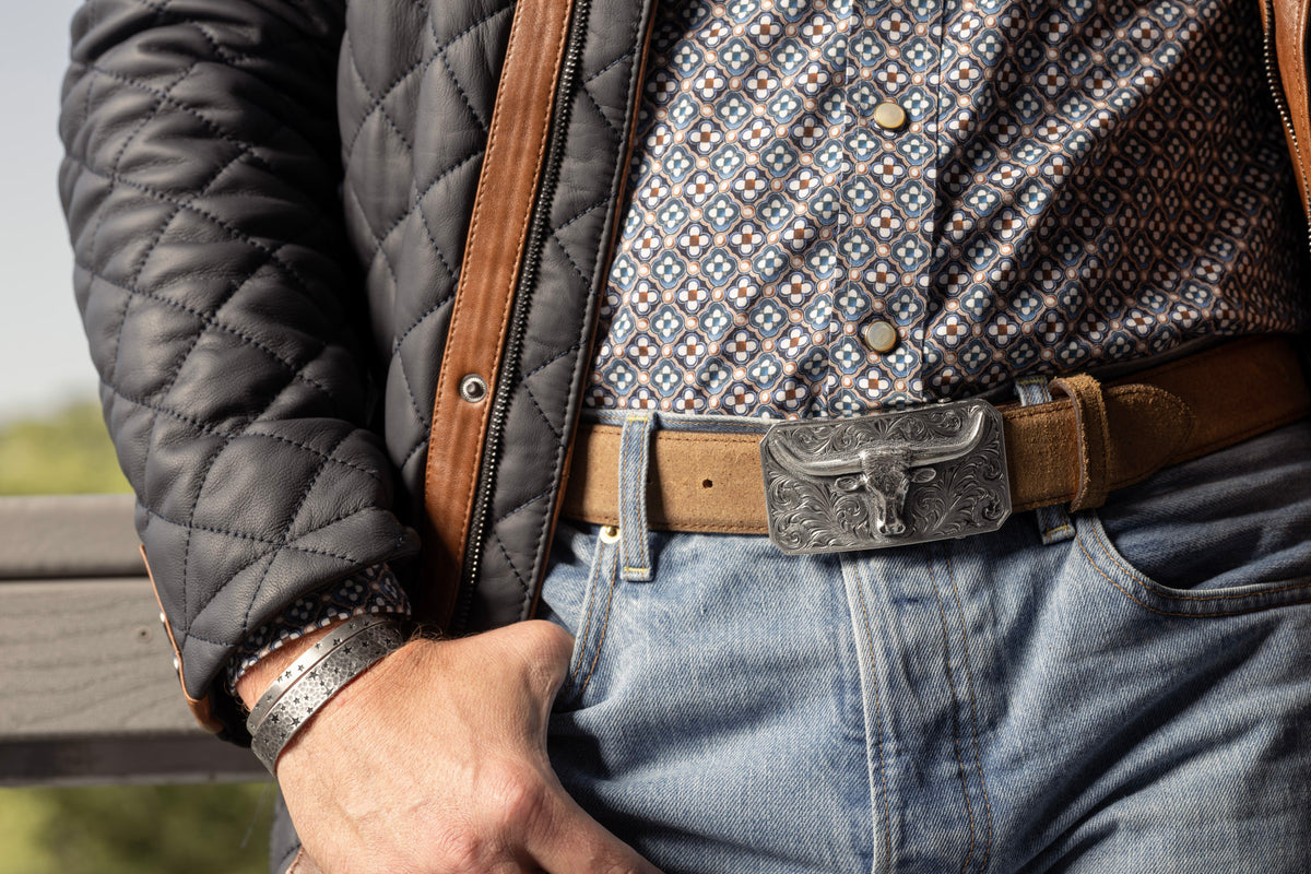Bracelet 1430 Small Sterling Silver Hammered Star