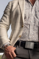 Brandes 1806 Sterling Silver American Flag Trophy Buckle