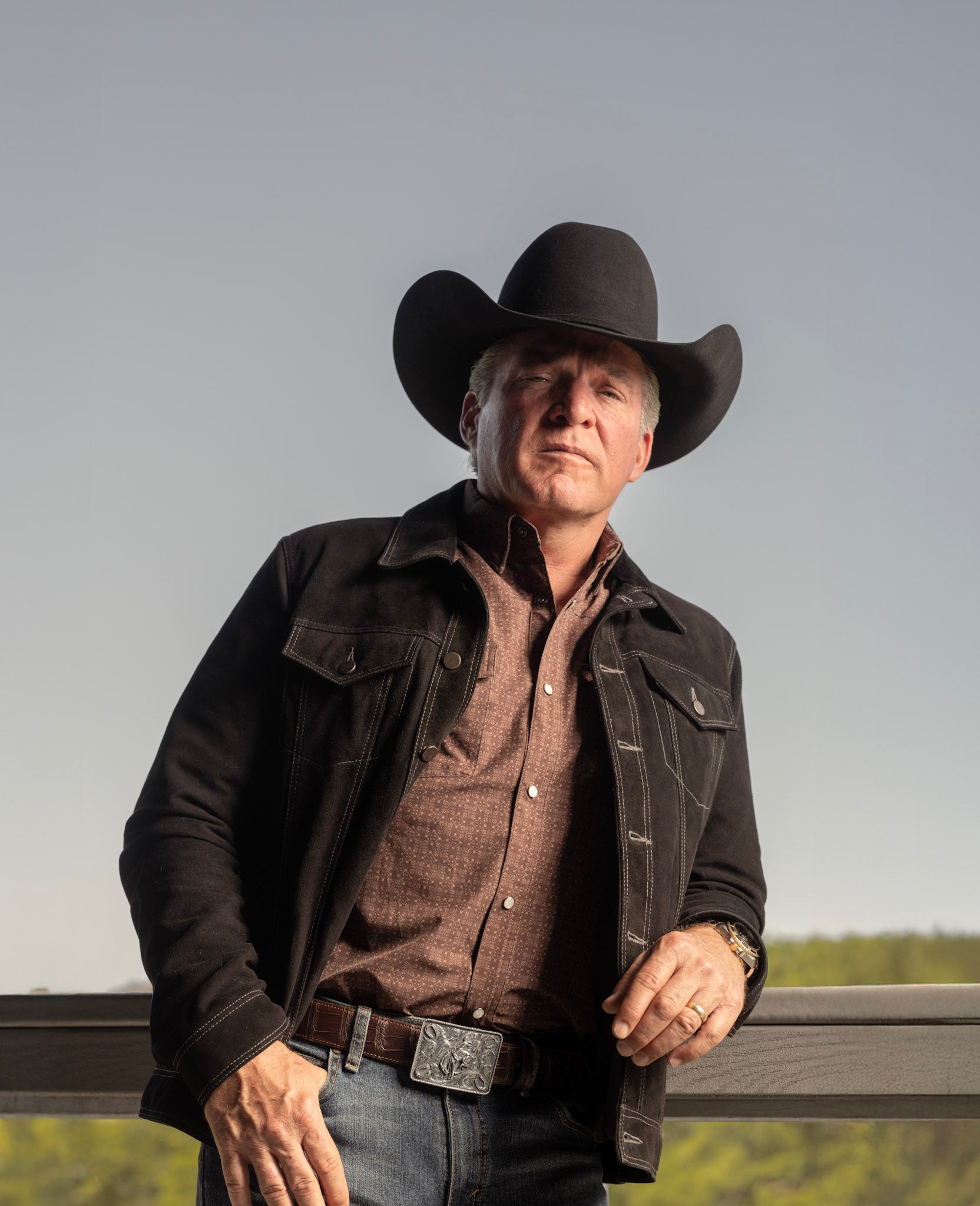 Suede Denim Black Felix Jacket – Clint Orms Engravers & Silversmiths