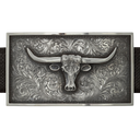Kenedy 1803 Sterling Engraved Longhorn