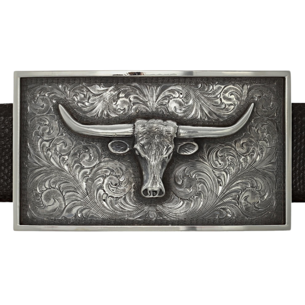 Kenedy 1803 Sterling Engraved Longhorn – Clint Orms Engravers
