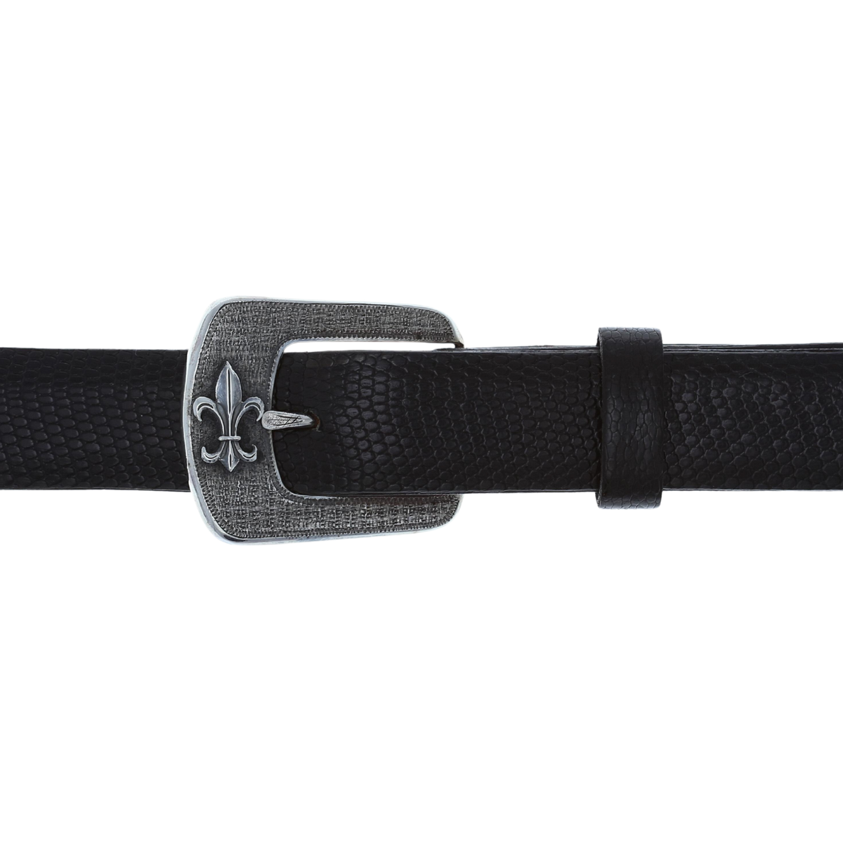 Lavaca 1702 Sterling Fleur-de-lis Buckle