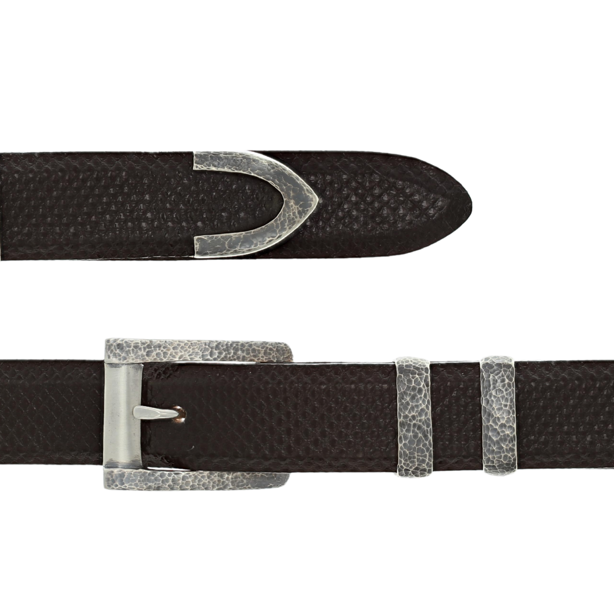 Madison 1701 Hammered Buckle Set