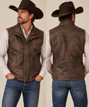 Vintage Distressed Vest