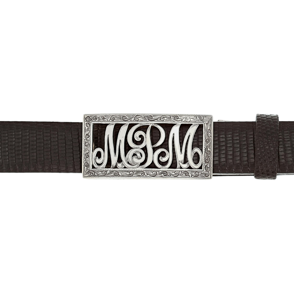 Montague 1800 Sterling Silver Filigreed Trophy Buckle