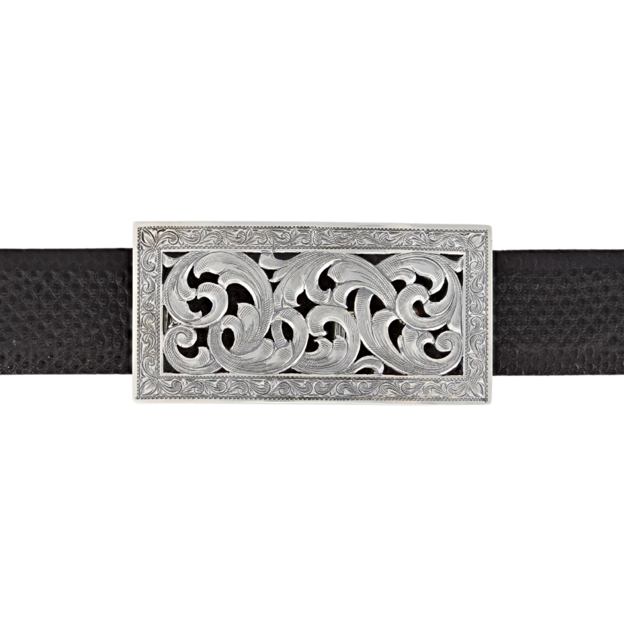 Montague 1819 Sterling Filigree Trophy Buckle – Clint Orms 