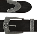 Potter 1603 1 1/2" Sterling Silver Ranger Star Buckle Set