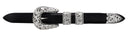 Pecos 1805 Sterling Buckle Set