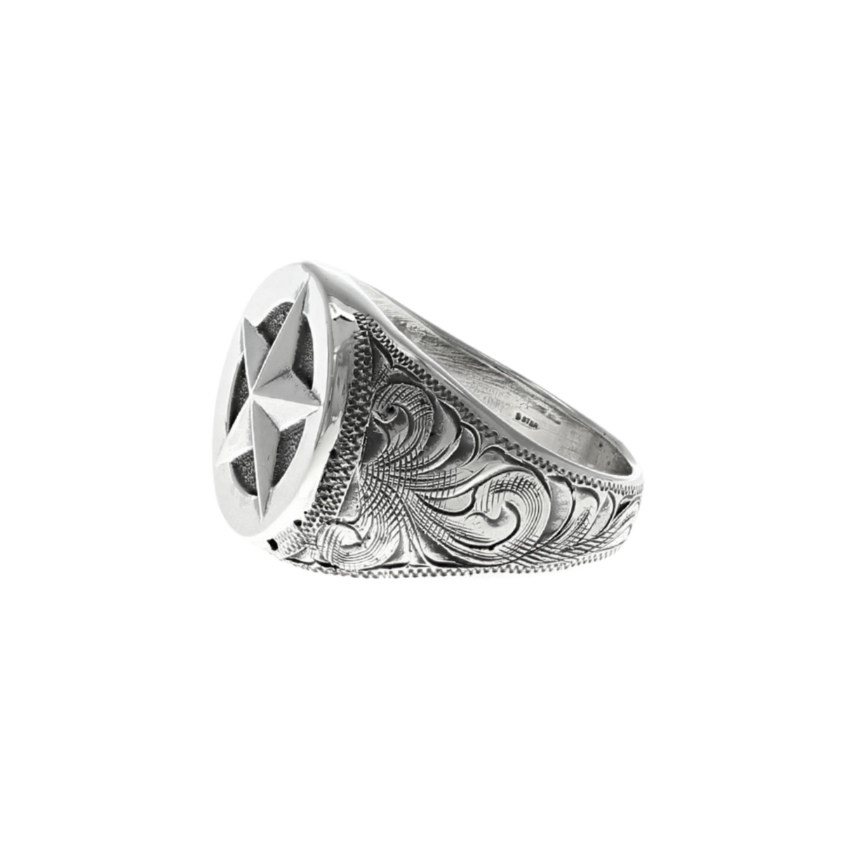 Ring 1814 Sterling Star