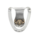 San Jacinto 1521 Gold Cape Buffalo Money Clip