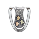 San Jacinto 1891 Tri-Gold Quail Money Clip