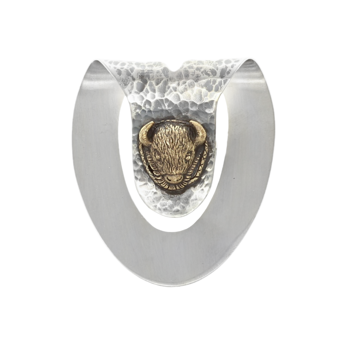 San Saba 1403 Gold Buffalo Money Clip