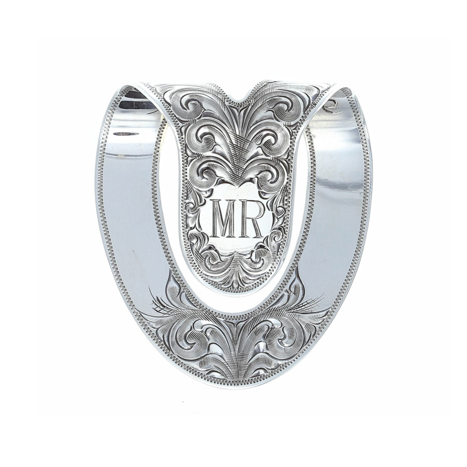 San Saba 1806 Sterling Monogram Money Clip