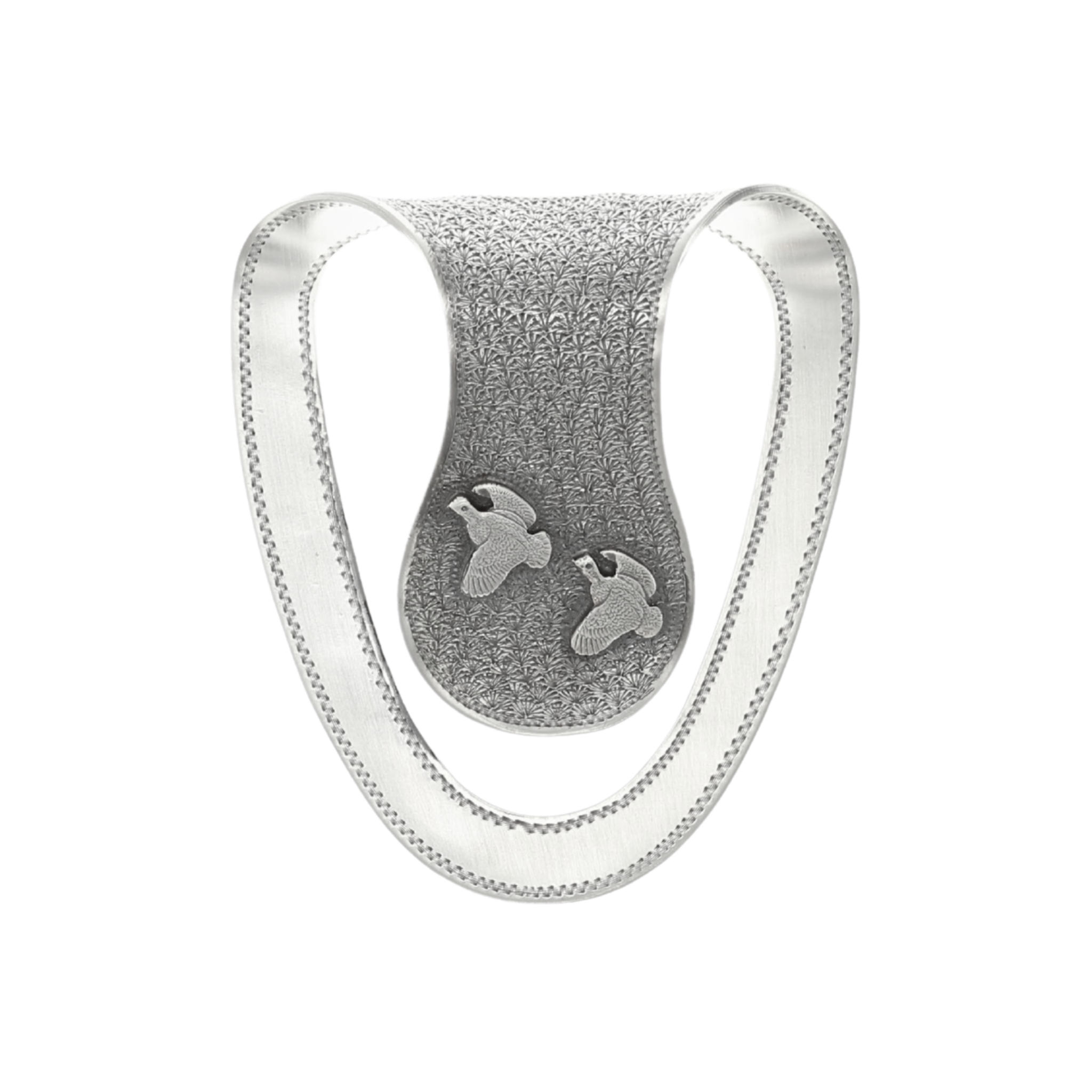 San Jac 1700 Sterling Silver Quail Money Clip – Clint Orms