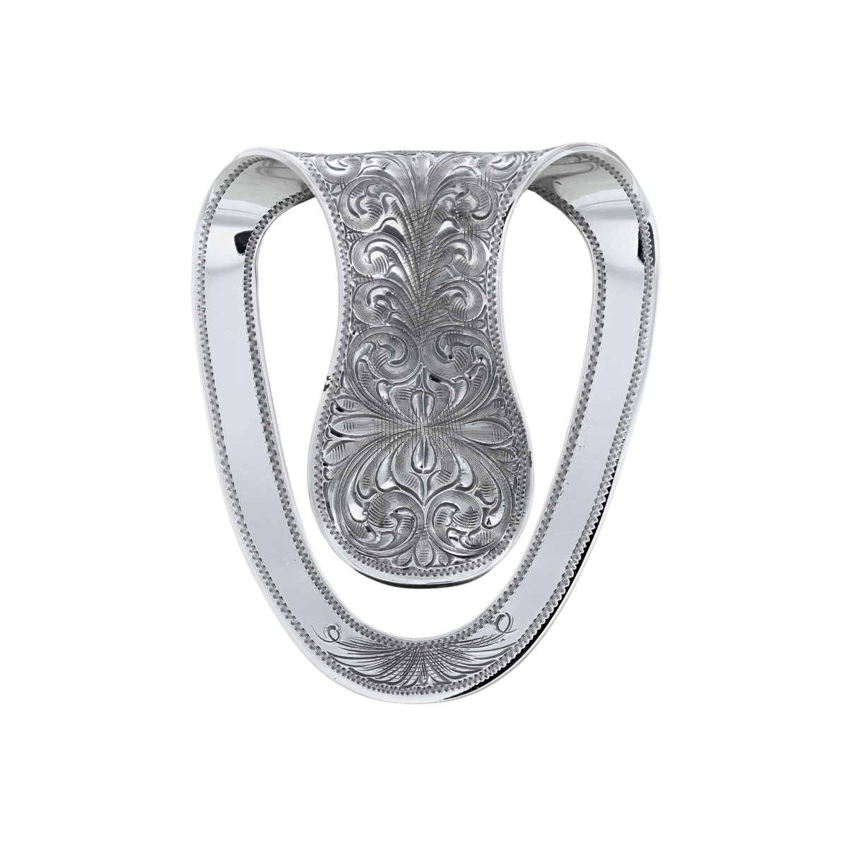 San Jacinto 1800 Medium Sterling Engraved Money Clip