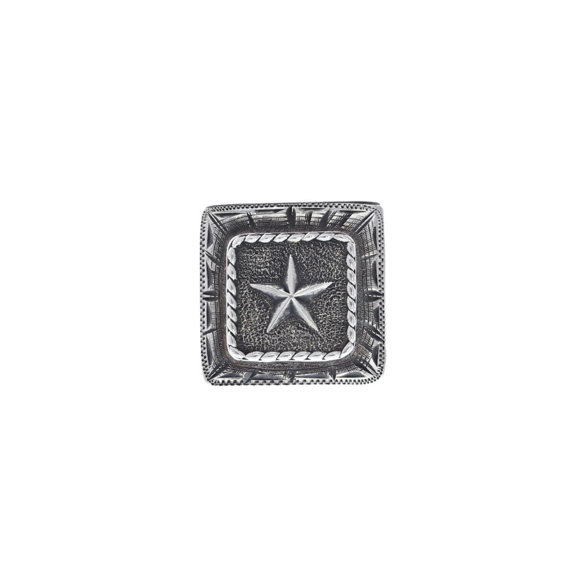 Slide 1860 Sterling Star Square Concho