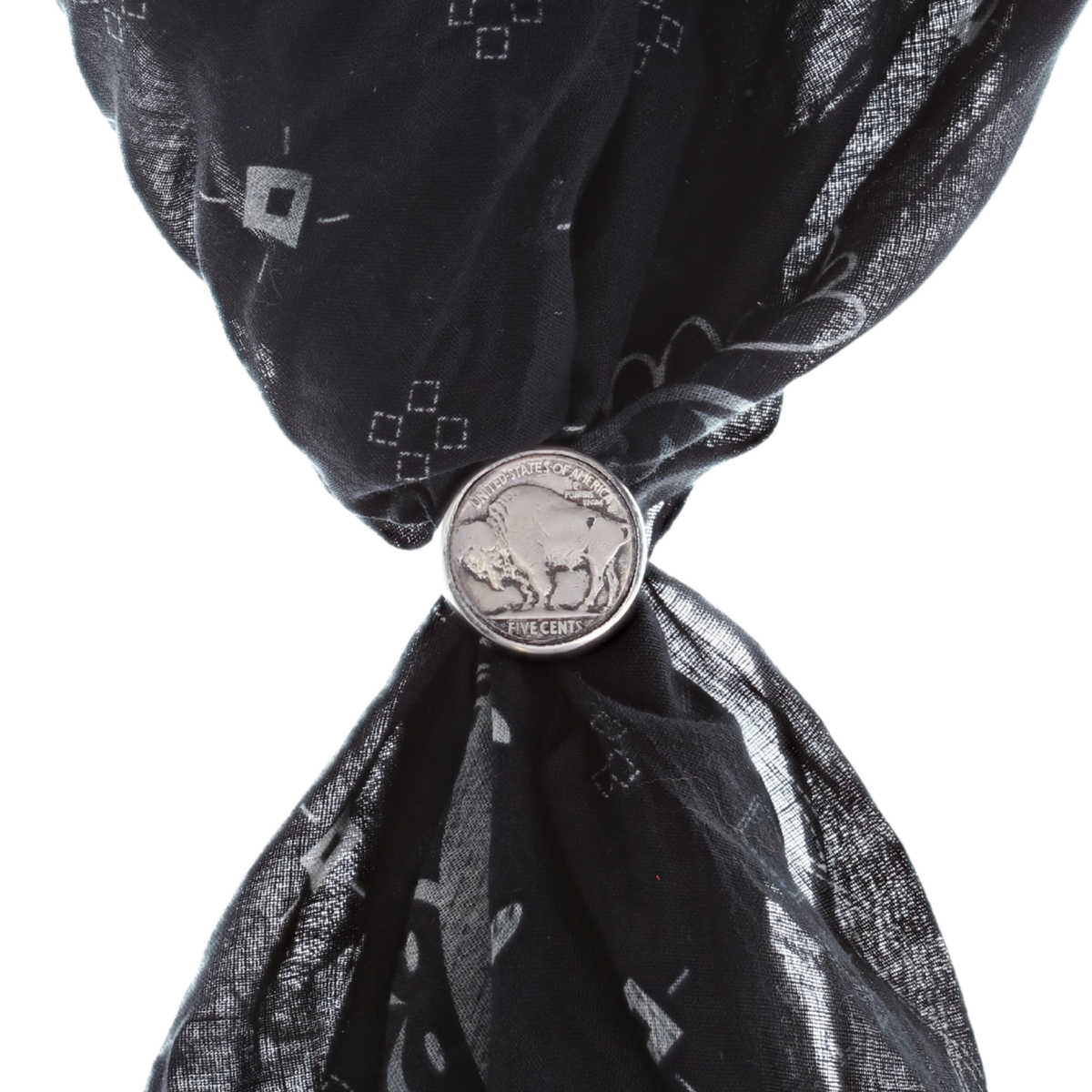 Slide 1892 Sterling Buffalo Nickel