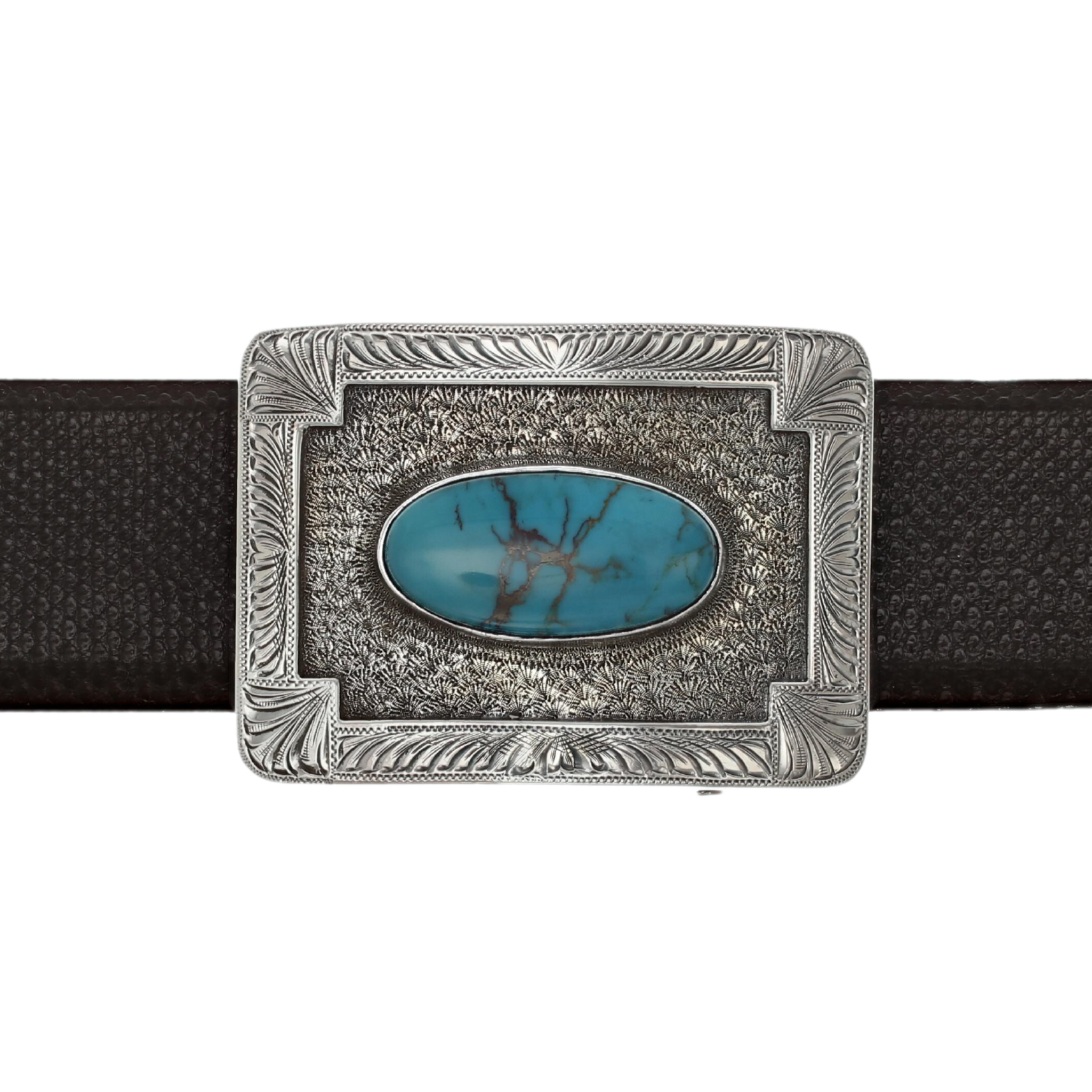 Vintage western sterling sales silver belt buckles