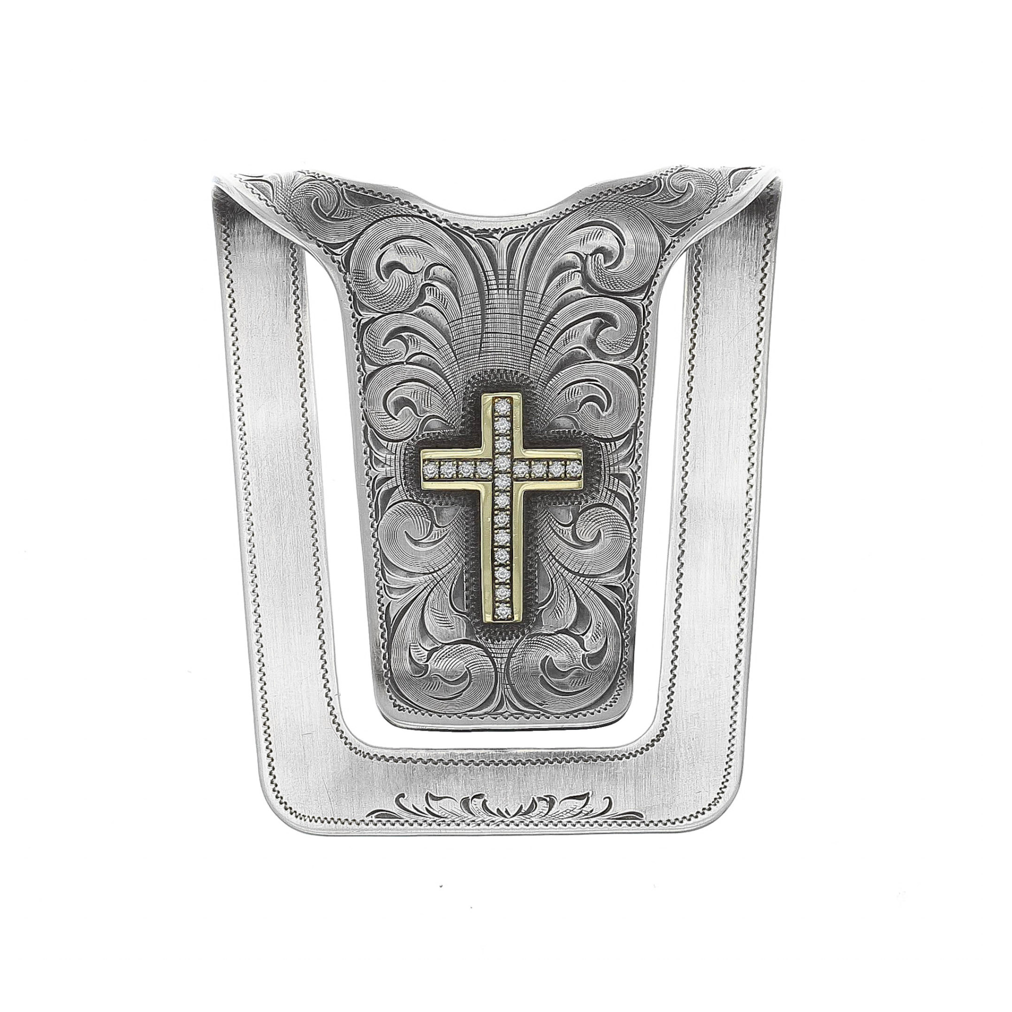 San Augustine 1817 Sterling, Gold & Diamond Cross – Clint Orms ...