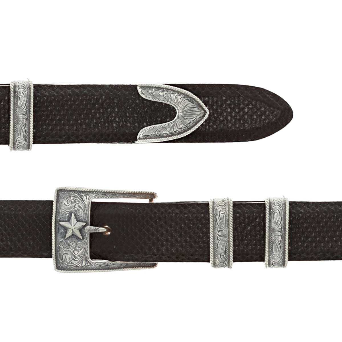 Taylor 1805 Sterling Star Buckle Set