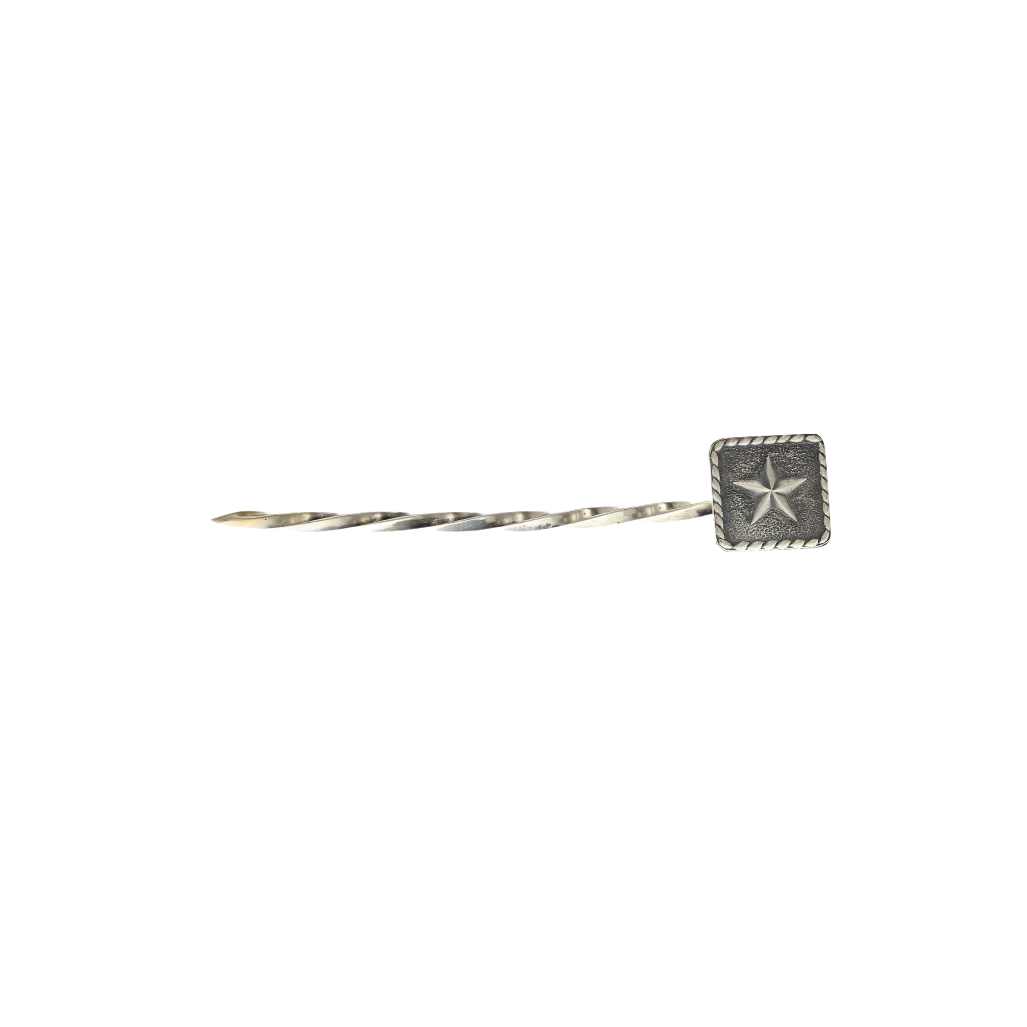 Toothpick 2045 Sterling Silver Star with Rope Edge – Clint Orms ...