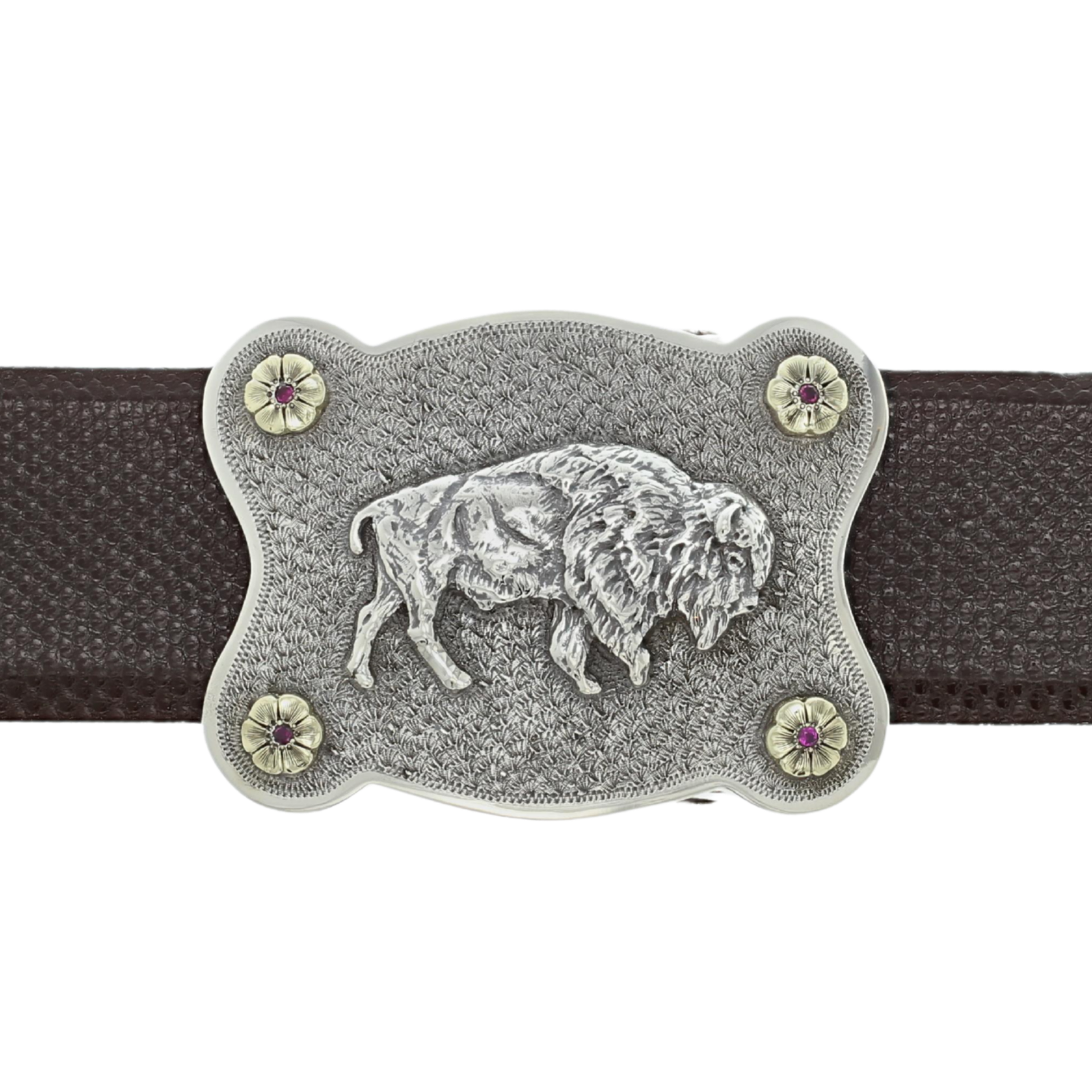 Washington 1806 Sterling American Bison Buckle – Clint Orms