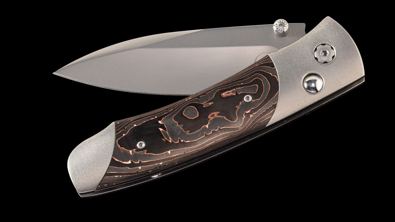 A200-6 Copper Swirl Pocket Knife