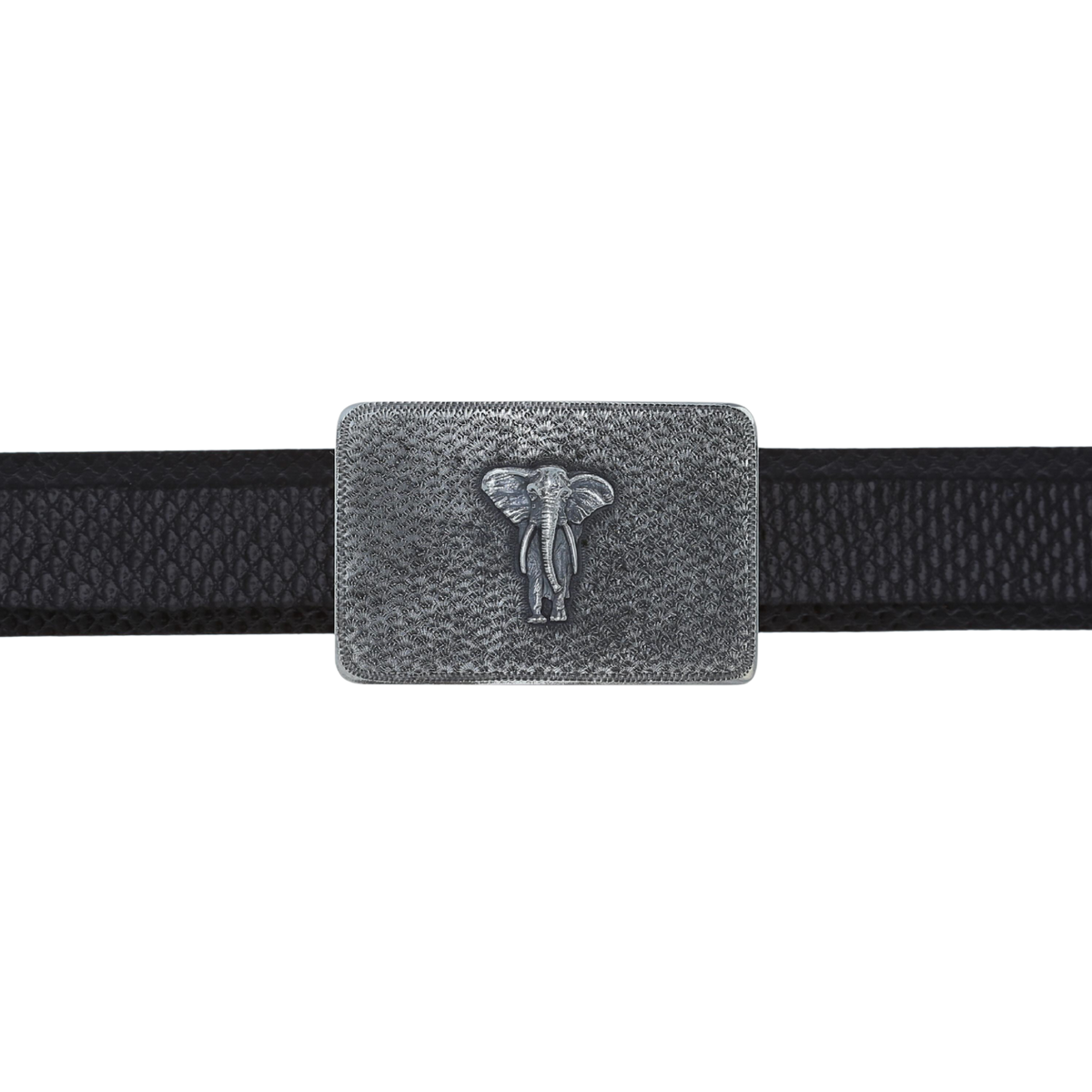 Zavala 1607 Sterling Silver Elephant Trophy Buckle