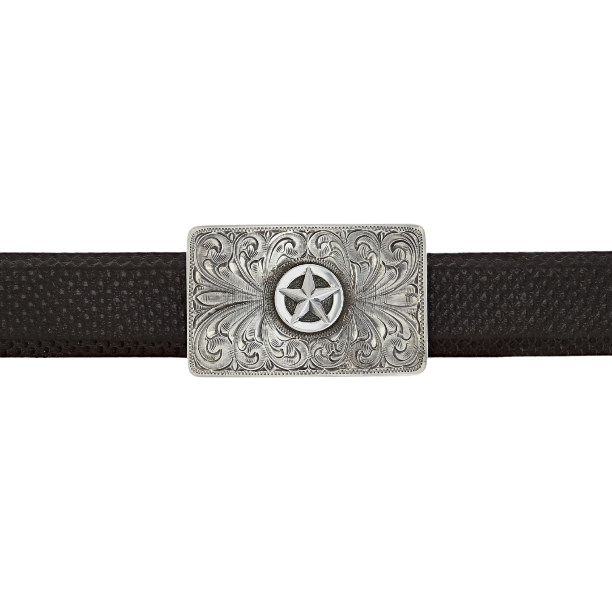 Zavala 1801 Sterling Star Trophy Buckle – Clint Orms Engravers