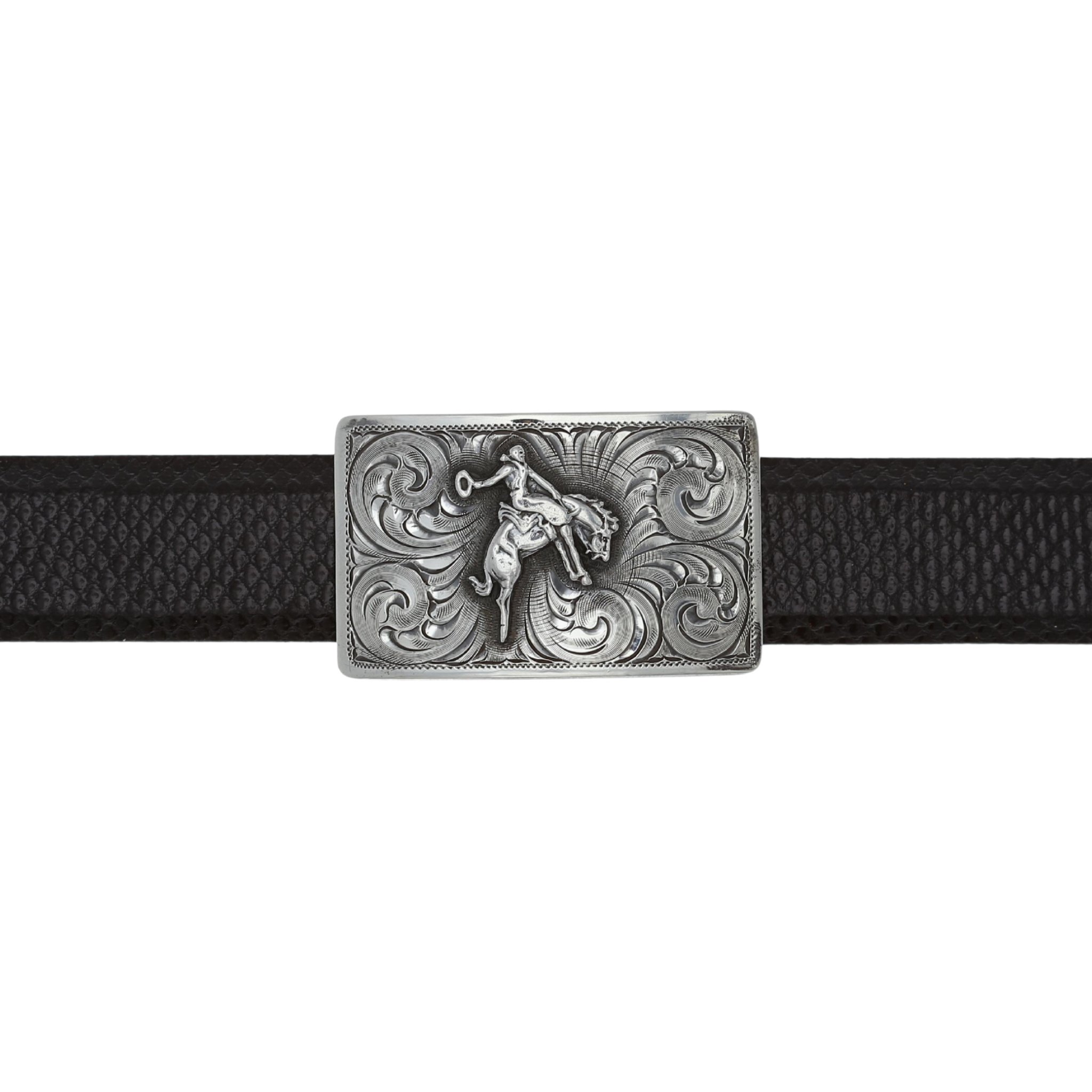 Zavala 1804 Sterling Bronc Rider Trophy Buckle – Clint Orms