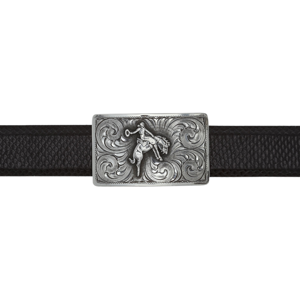 Zavala 1804 Sterling Bronc Rider Trophy Buckle – Clint Orms