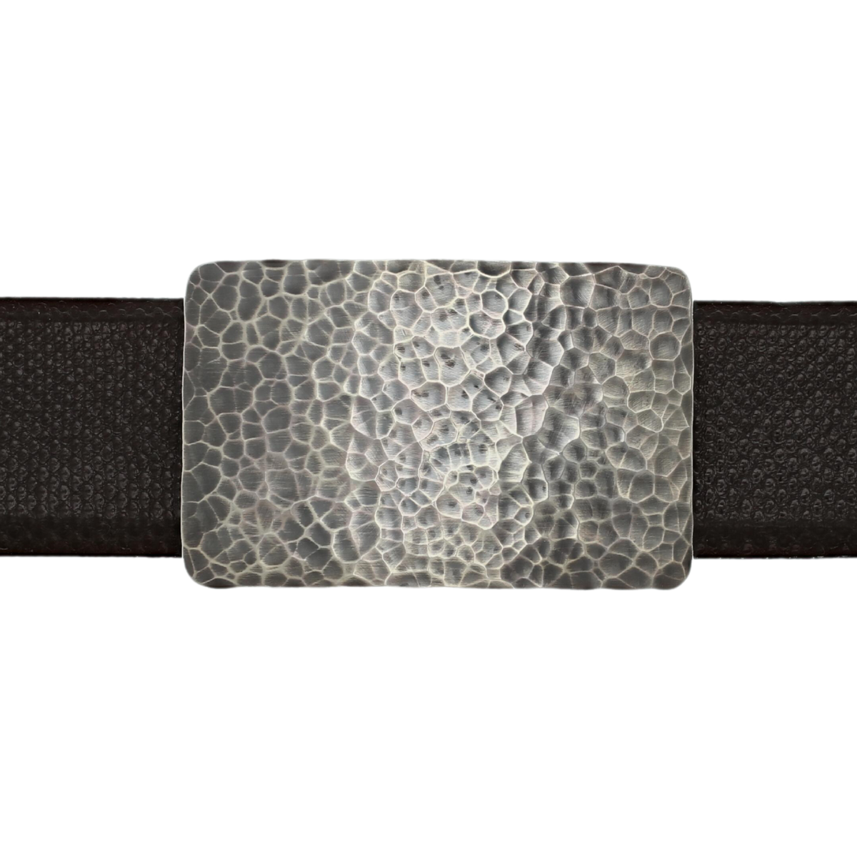 Zapata 1409 Sterling Silver Hand Hammered Trophy Buckle