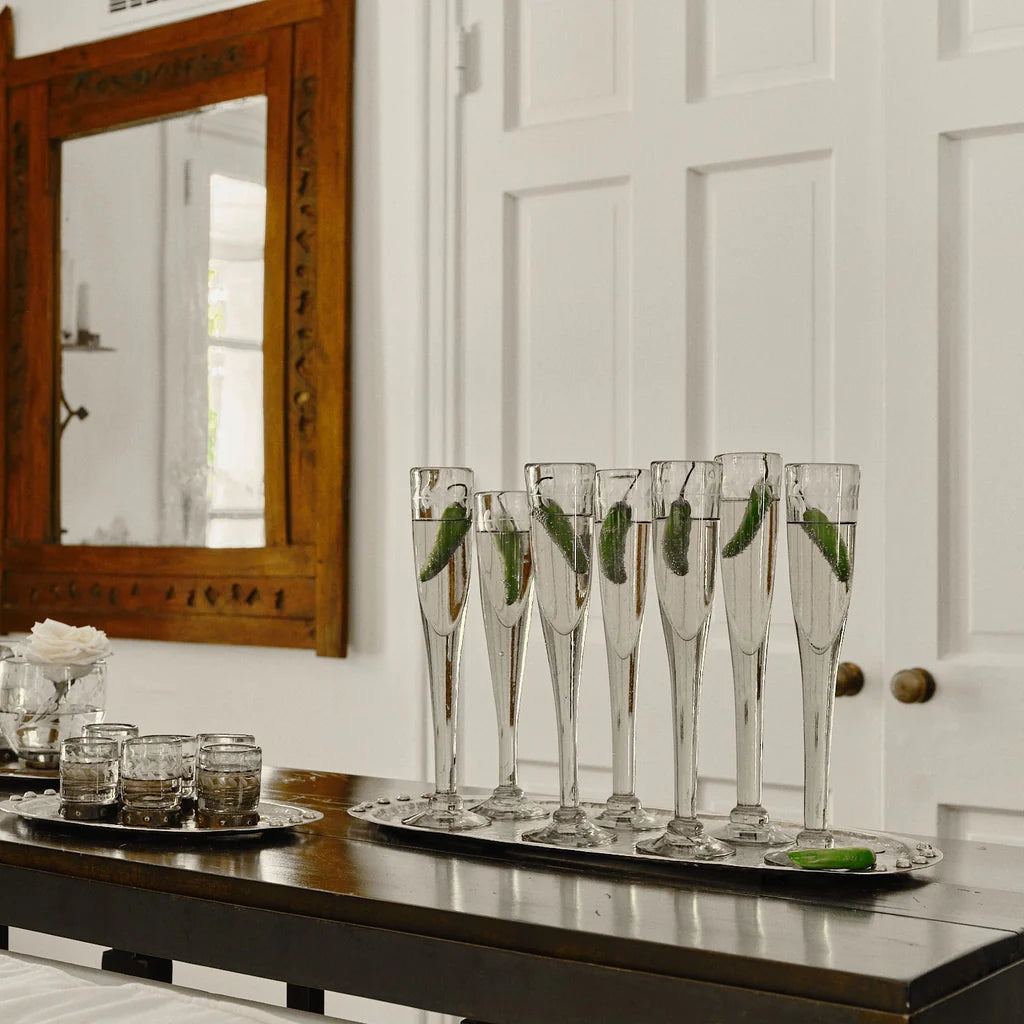 Pilar Champagne Flutes