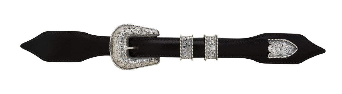 Blanco 1802 scroll engraved buckle - Clint Orms