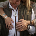 Bolo 1809 Sterling Silver Oval Bolo with Sterling Star Center