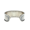 Bracelet 1470 Sterling Prickly Pear Cactus Hammered Cuff