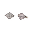 Cufflinks 1914 Sterling Diamond Monogram
