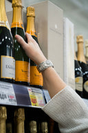 Bracelet 1860 Sterling Silver Scroll Overlays