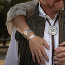 Bracelet 1895 Gold Antique Headdress