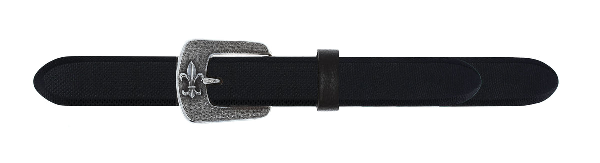 Lavaca 1702 Sterling Fleur-de-lis Buckle