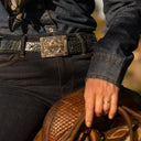 Morris 1813 Gold Arrow & Sapphire Trophy Buckle