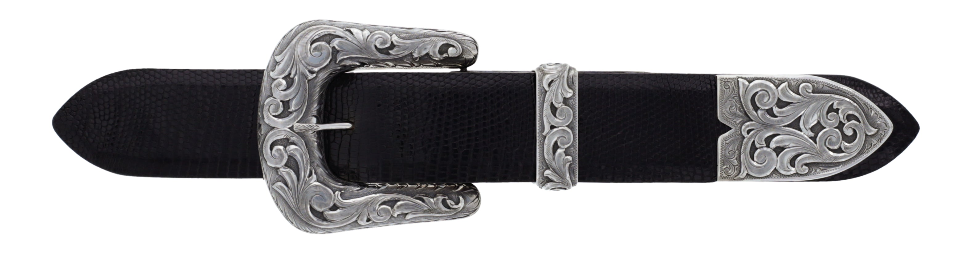 Red River 1806 Sterling Silver Buckle Clint Orms Engravers Silversmiths
