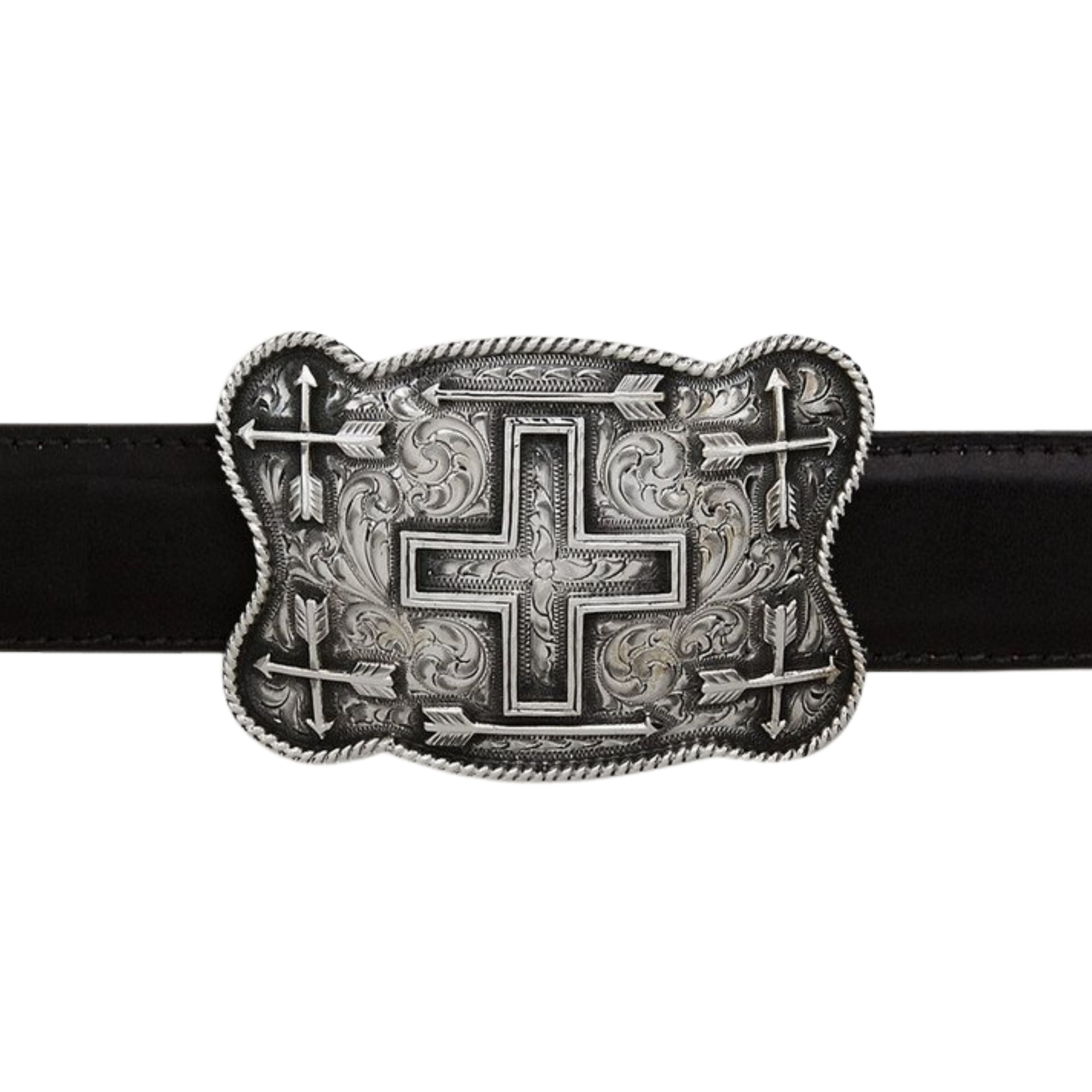 Western Style Star Trophy Belt Buckle