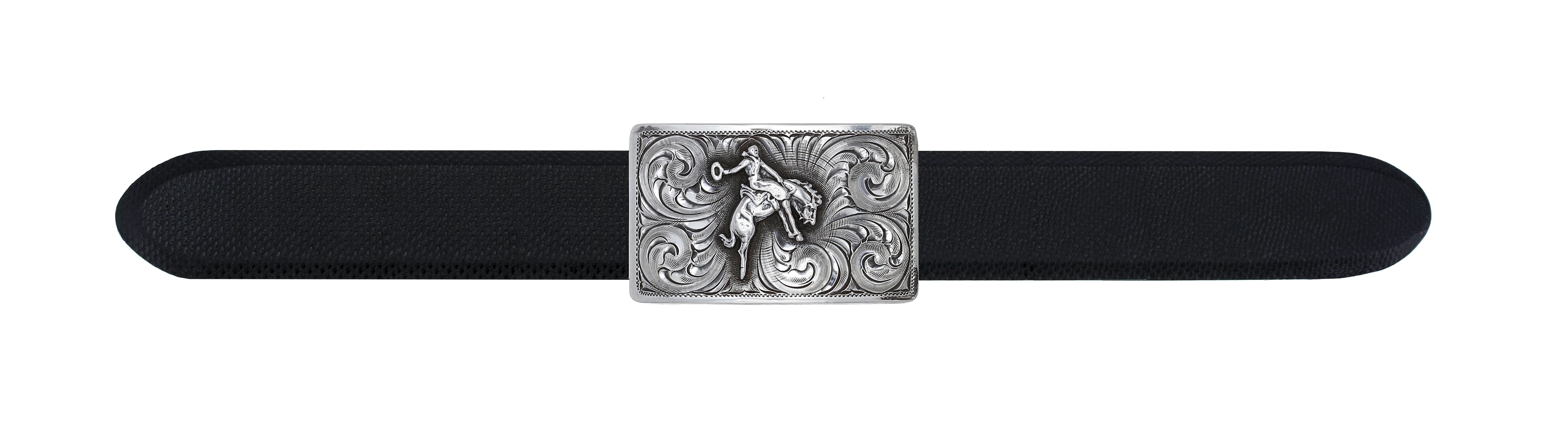 Zavala 1804 Sterling Bronc Rider Trophy Buckle – Clint Orms