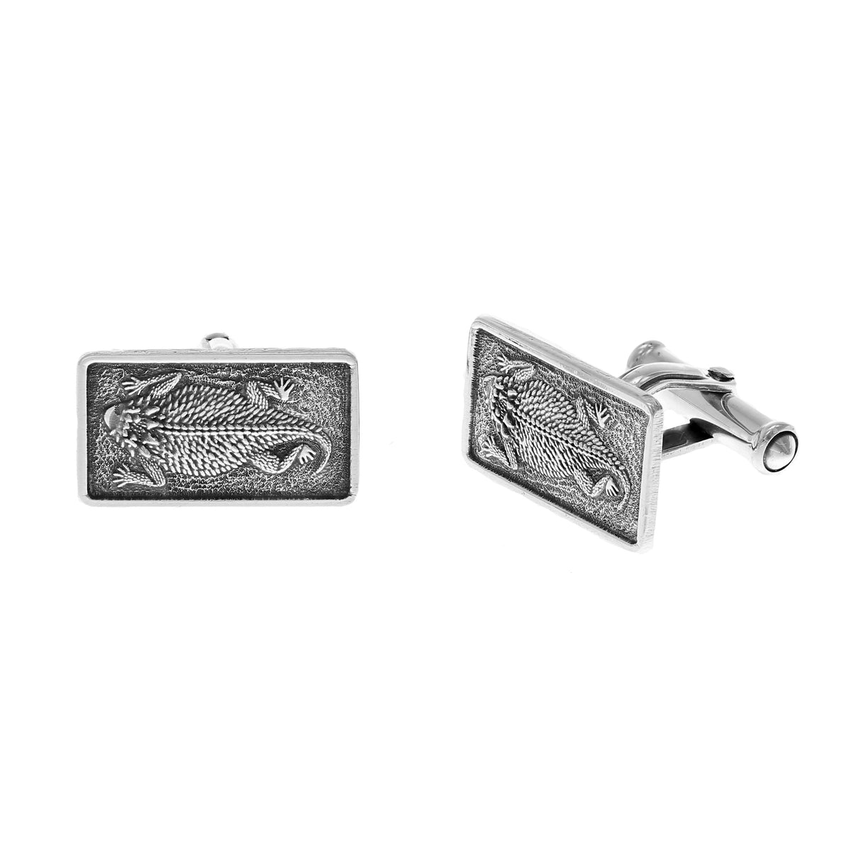 Cuff Links 2044 Sterling Horned Toads