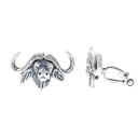 Cuff Links 2027 Sterling Cape Buffalo